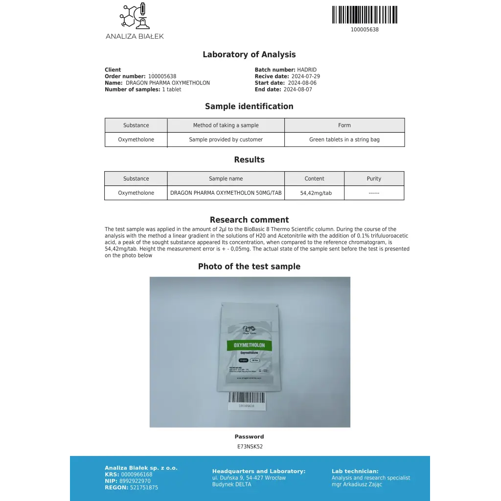 Oxymetholon